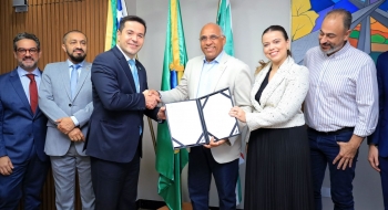 Prefeito Rogério firma parceria com OAB/GO para levar formação sobre justiça e cidadania às salas de aula